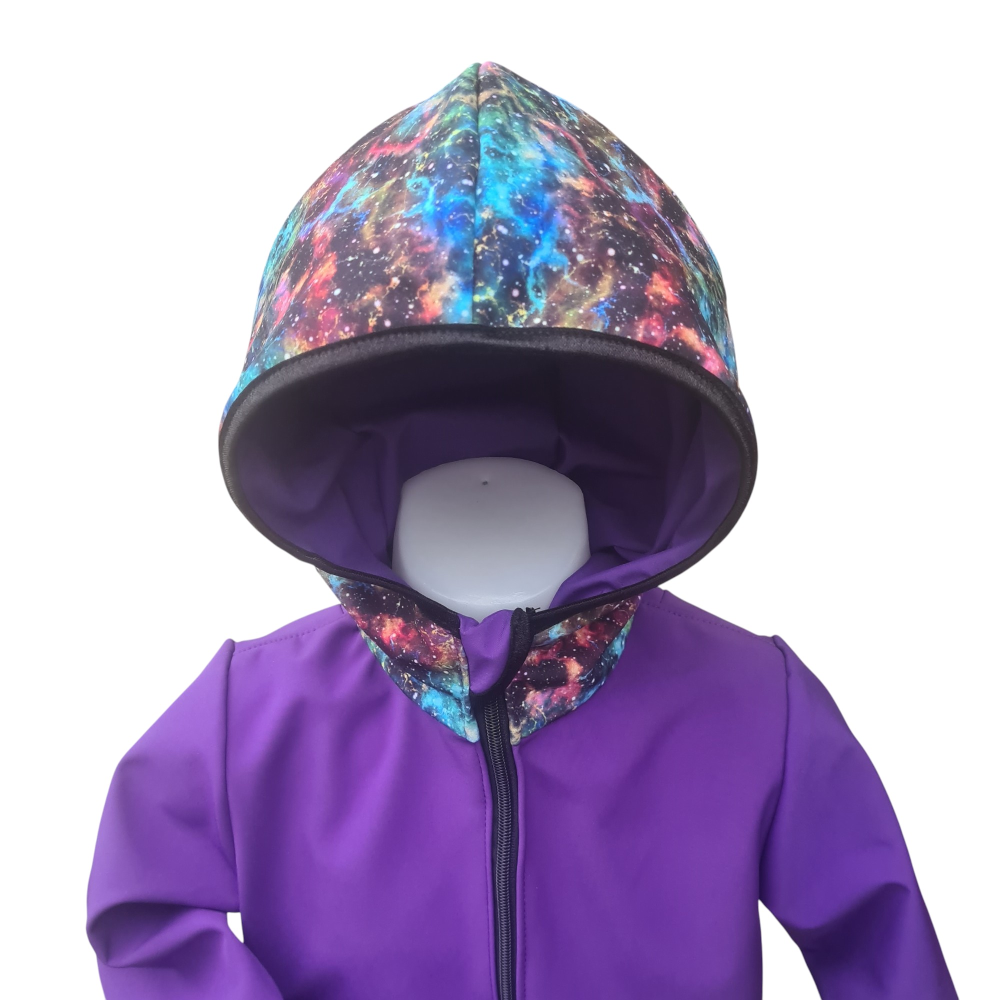 Softshellový kabátek s fleecem, Vesmír, 4 barevné varianty