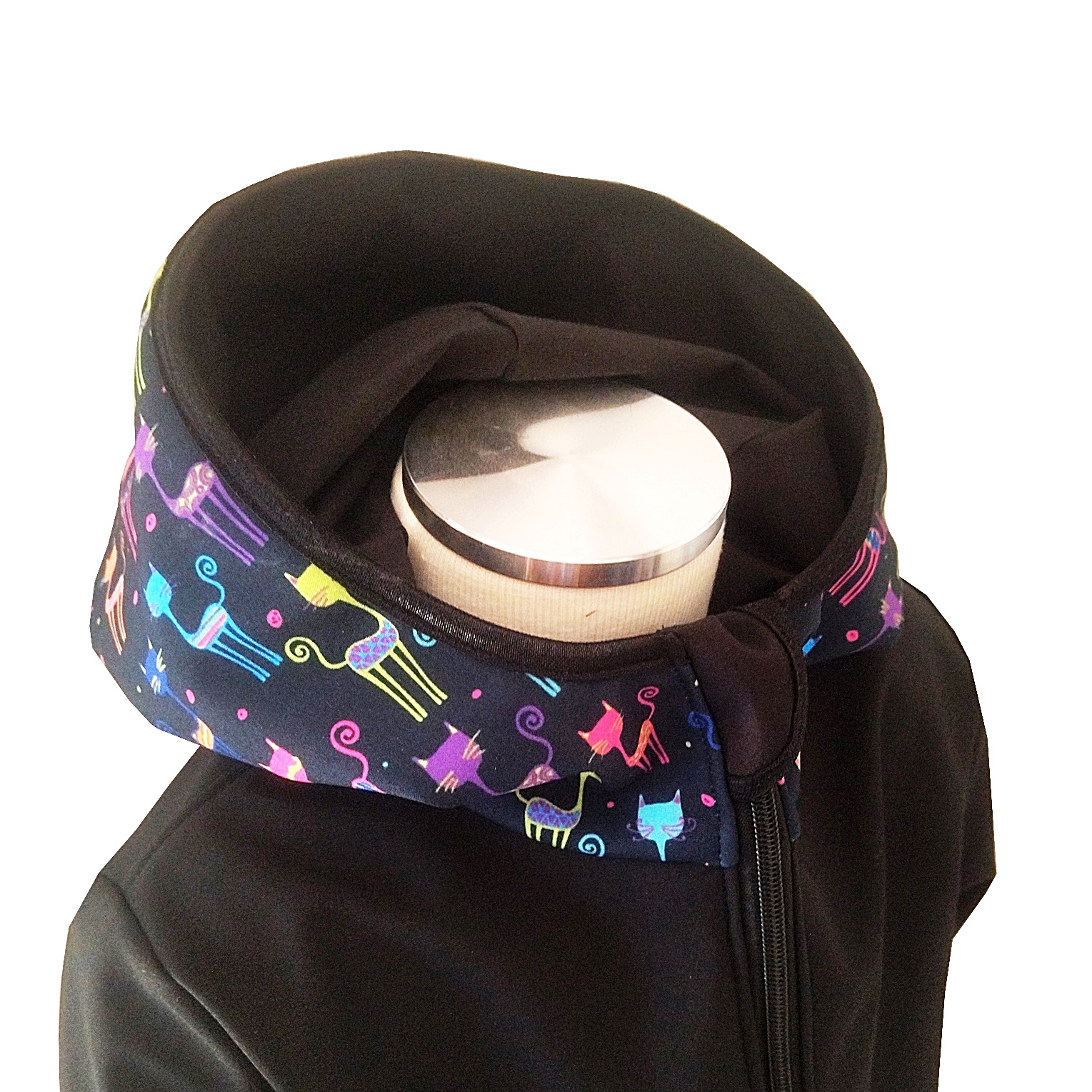 Softshellový kabátek s fleecem, Kočičky, 4 barevné varianty