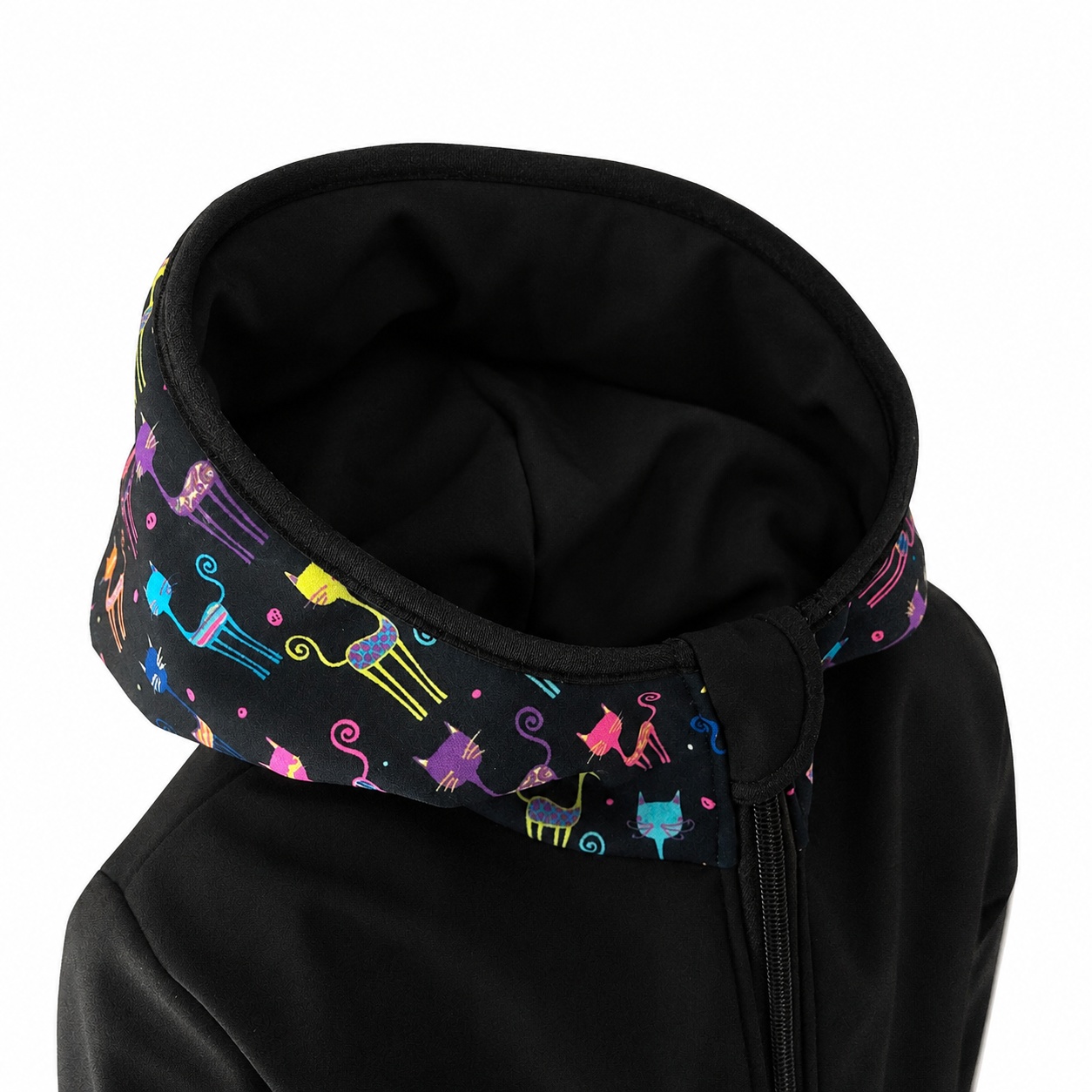 Softshellový kabátek s fleecem, Kočičky, 4 barevné varianty