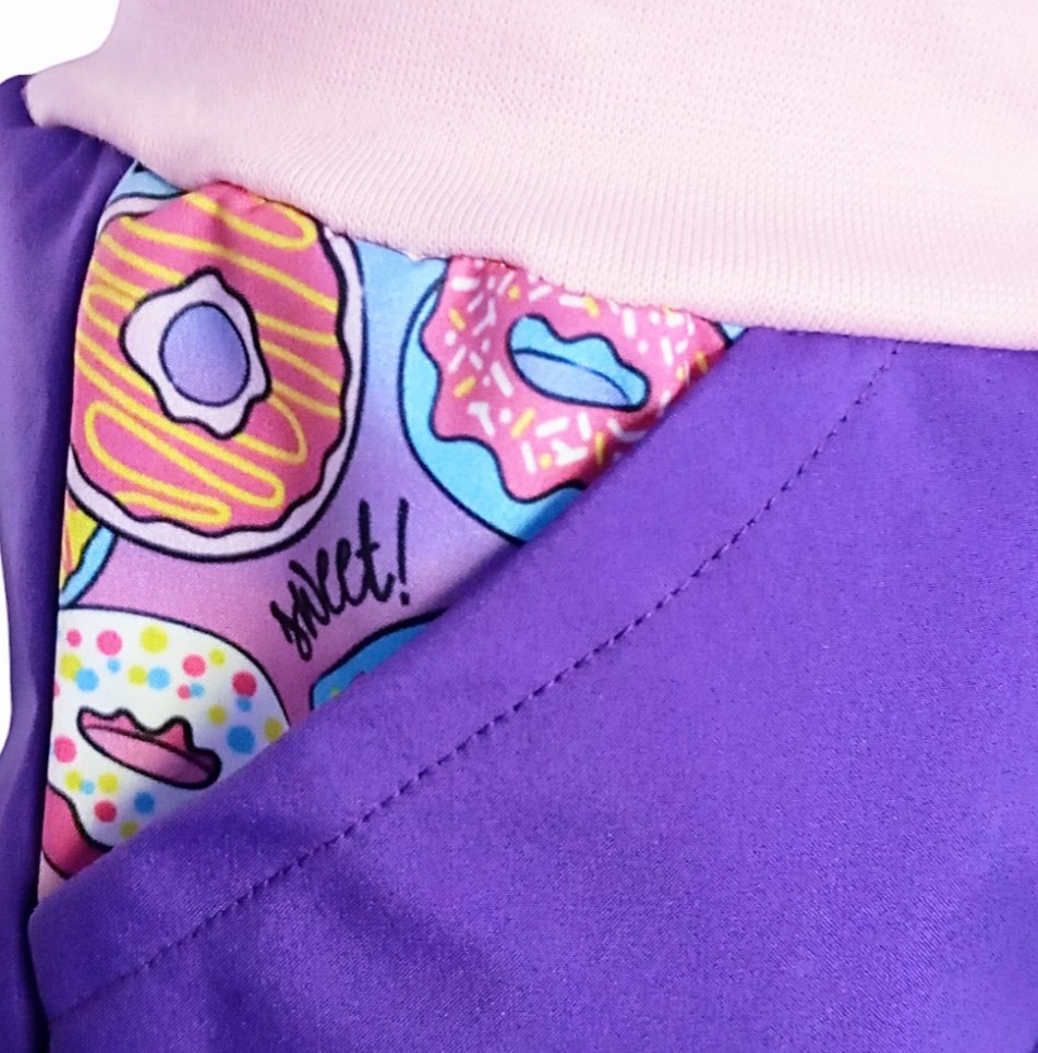 Dětské softshellové kalhoty - nezateplené, Donut, 2 barevné varianty