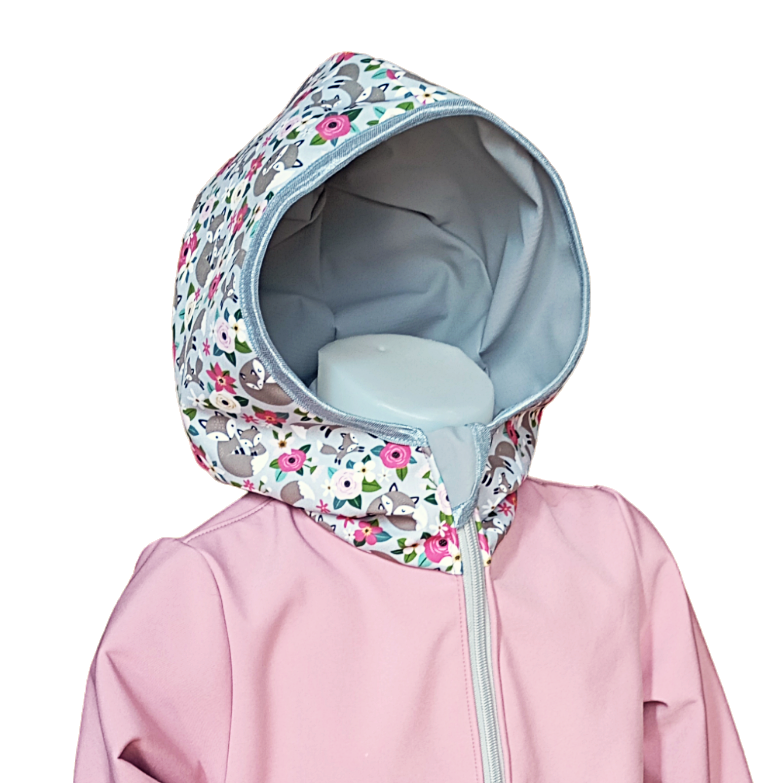 Softshellový kabátek s fleecem, Lišky, 2 barevné varianty