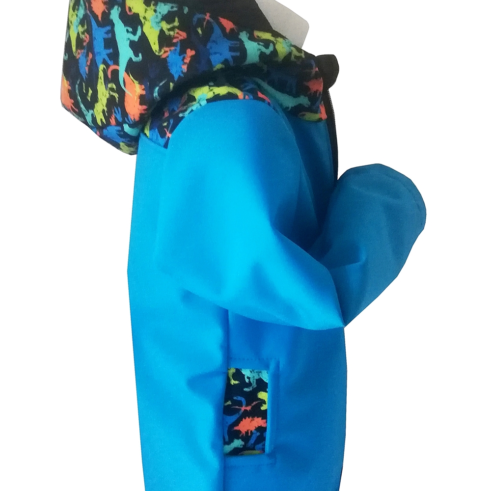 Dětská softshellová bunda s fleecem, Dino, 4 barevné varianty 