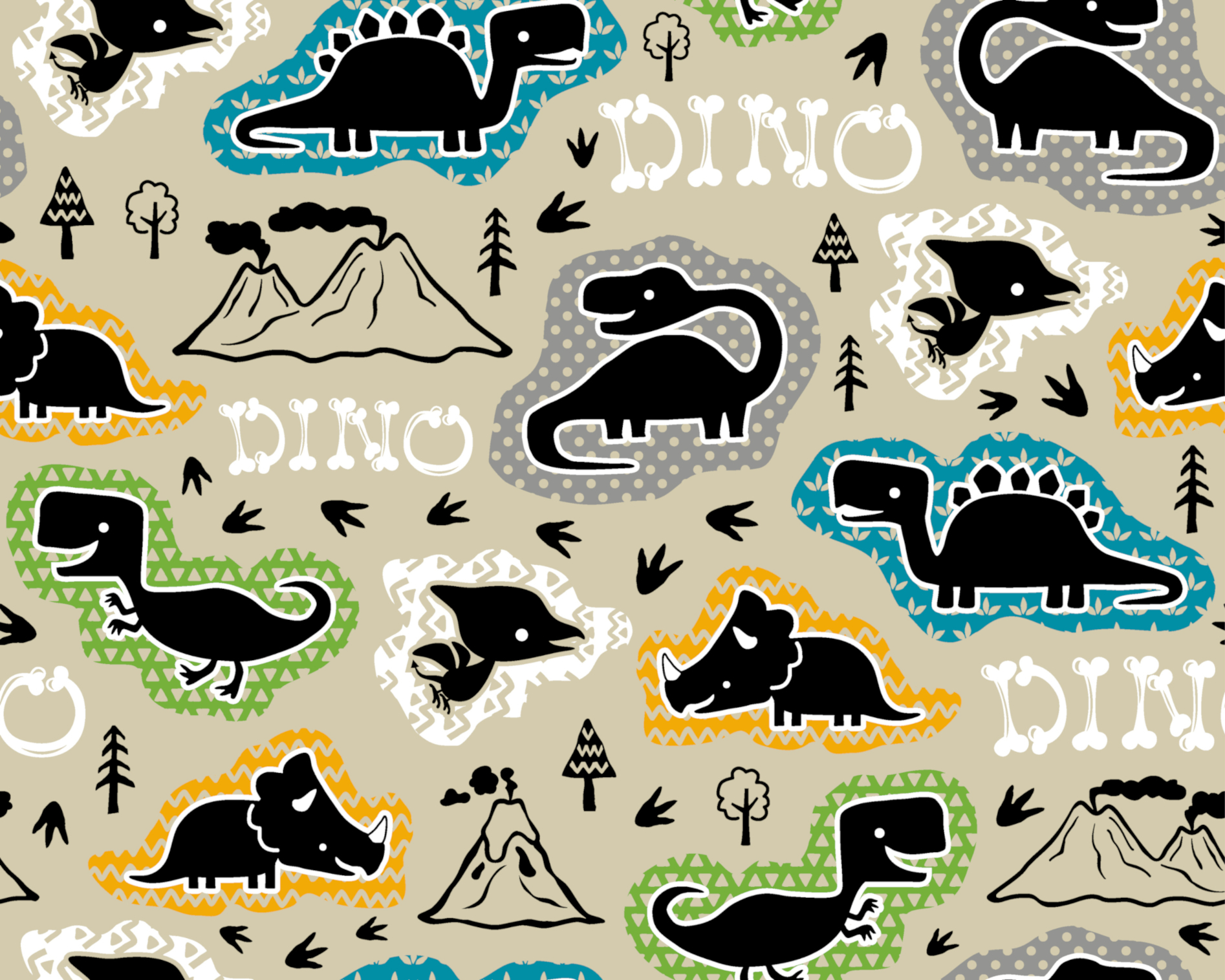 AKCE Softshellová bunda, Dinosauři, NEZATEPLENÁ, černá, vel. 104