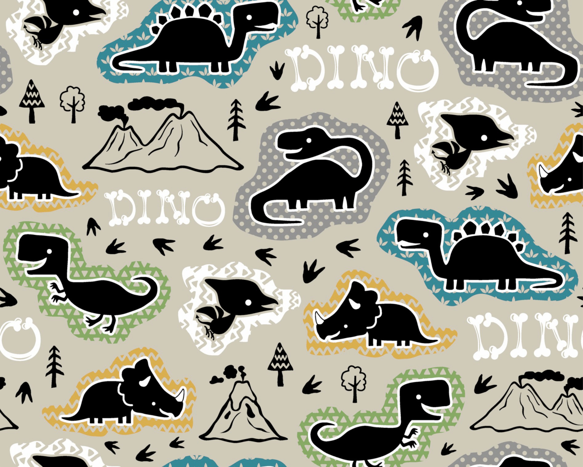 Dětská letní softshellová bunda bez zateplení, Dinosauři, 4 barevné varianty