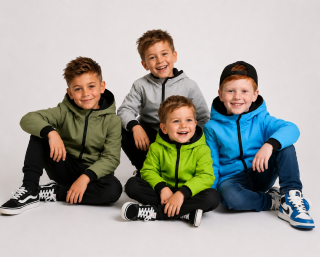 Chlapecká letní softshellová bunda bez zateplení, 4 barevné varianty